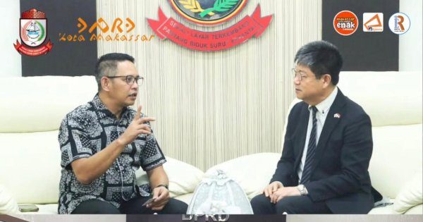 Ketua DPRD Makassar Supratman Terima Kunjungan Konsulat Ohashi Koichi, Bahas Peluang Kerjasama Makassar-Jepang