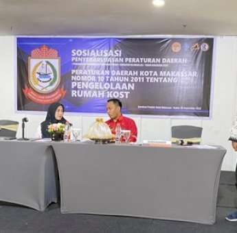 Legislator Fatma Wahyuddin sosialisasi Pengelolaan Rumah Kost