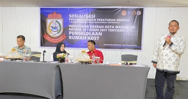 Legislator Fatma Wahyuddin sosialisasi Pengelolaan Rumah Kost