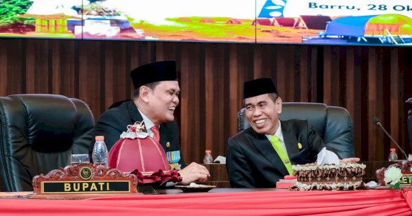 Bupati Barru Harap DPRD Baru Tingkatkan Kinerja dan Kolaborasi