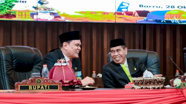 Bupati Barru Harap DPRD Baru Tingkatkan Kinerja dan Kolaborasi