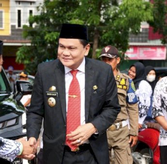 Hari Guru Nasional 79, Bupati Barru Pimpin Upacara dan Bacakan Amanat Menteri Pendidikan R.I