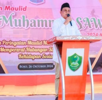Bupati Barru: Perayaan Maulid Nabi Bukti Kecintaan Kita kepada Rasulullah SAW