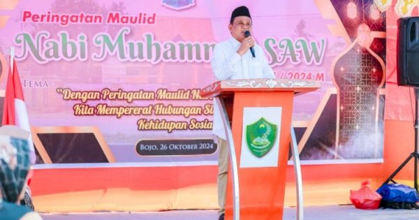 Bupati Barru: Perayaan Maulid Nabi Bukti Kecintaan Kita kepada Rasulullah SAW