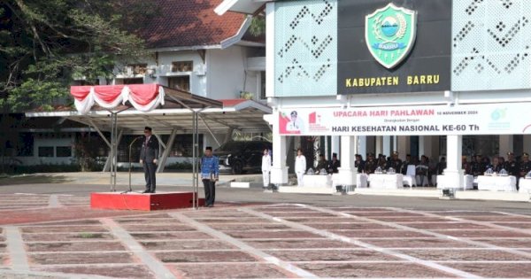 Bupati Barru Ajak Masyarakat Teladani Semangat Kepahlawanan dan Jaga Kesehatan