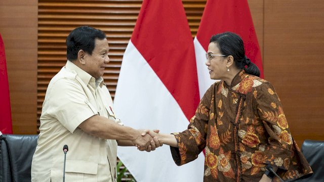 Sri Mulyani-Prabowo.