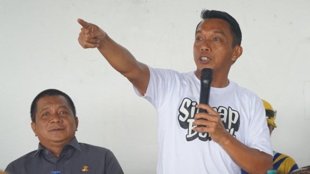 Pi Bupati Sidrap, Idham Kadir Bersama Bupati Sidrap Terpilih, Syaharuddin Alrif.