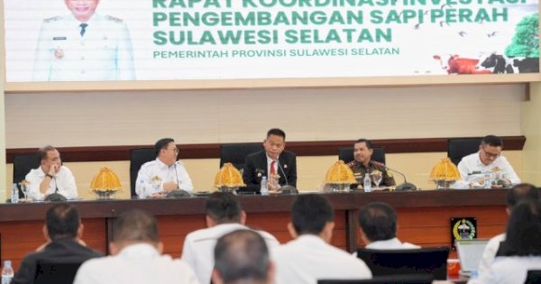 Percepat Izin Investasi, Pj Gubernur Prof Fadjry Djufry Ingin Sulsel Jadi Sentra Sapi Perah
