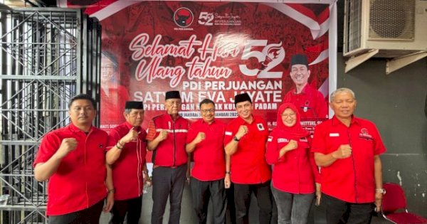 Momentum HUT ke-52, DPD PDIP Sulsel Bagikan 52 Ribu Bibit Pohon dan Benih Ikan