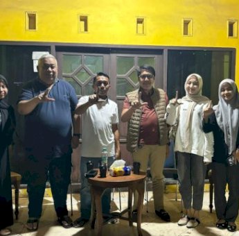 Himaprodi PBSI Sowan ke Bupati Sidrap Terpilih Syaharuddin Alrif, Sampaikan Rencana Kegiatan Baksos di Jeneponto