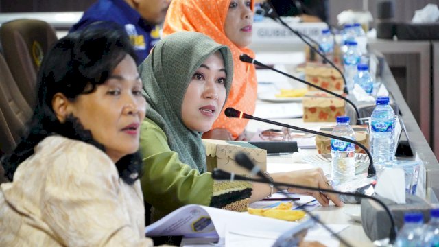 Ketua fraksi Demokrat DPRD Sulsel, Fatma Wahyuddin.