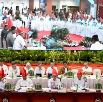 Pj Gubernur Prof Fadjry Djufry Bahas Kontribusi Sulsel Wujudkan Swasembada Pangan