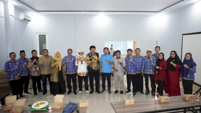 Kunjungan Kerja Ketua DPRD Luwu Timur Ober Datte di Kabupaten Bone.