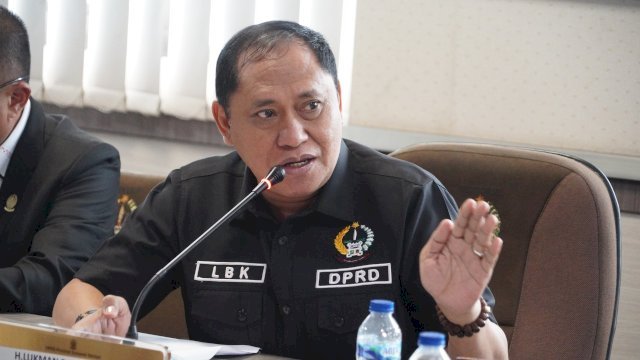 Anggota Komisi D DPRD Sulawesi Selatan, Lukman B Kady.