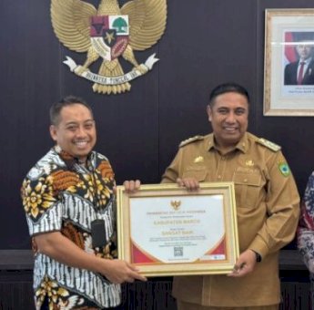 Pemkab Maros Dapat Penilaian Sangat Baik dari Kementerian Investasi dan Hilirisasi/BKPM