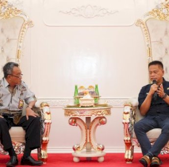 Prof Fadjry Djufry Target Sulsel Provinsi Pertama Swasembada Pangan, Kepala Balai Pompengan Siap Support Irigasi