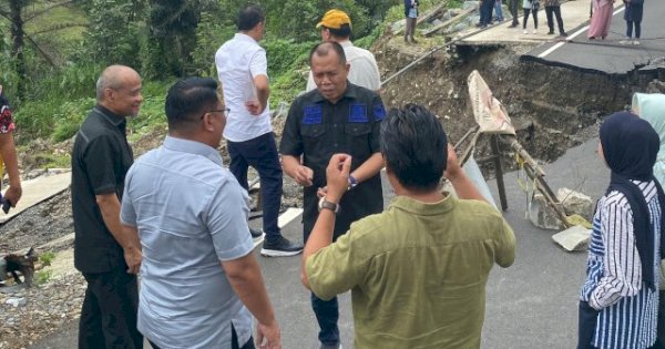 Ketua Fraksi NasDem Muhammad Sadar Desak Pemprov Sulsel Segera Kerjakan Jalan Poros Pekkae-Soppeng