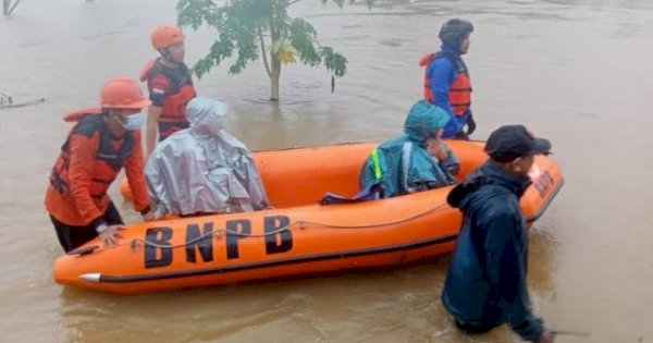7 Kecamatan di Barru Terendam Banjir, Pemkab Tetapkan Status Siaga Bencana
