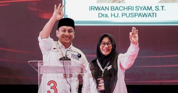 KPU Luwu Timur Tetapkan Irwan Bachri Syam-Puspawati sebagai Bupati dan Wakil Bupati Terpilih, Raih 51,74% Suara