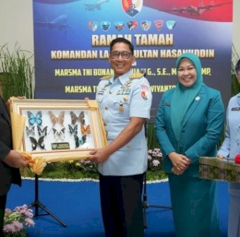 Bupati Chaidir Syam Bersama Forkopimda Maros Hadiri Sertijab Komandan Lanud Sultan Hasanuddin