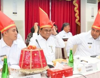 Dipimpin Menko Zulkifli Hasan, Bupati Pangkep Yusran Lalogau Turut Hadiri Rakor Bidang Pangan