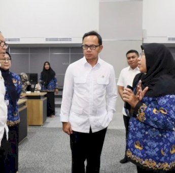 Tinjau MGC, Wamendagri Bima Arya Titip Pesan ke Wali Kota Terpilih Lanjutkan Program Danny Pomanto