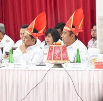 Bupati Chaidir Syam Hadiri Rakor Bidang Pangan, Tekankan Pentingnya Kolaborasi