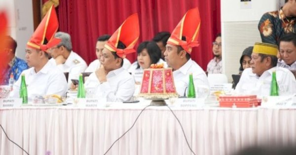Bupati Chaidir Syam Hadiri Rakor Bidang Pangan, Tekankan Pentingnya Kolaborasi