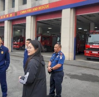 Jajaki Kerja Sama, Damkarmat Makassar Kunjungan ke China