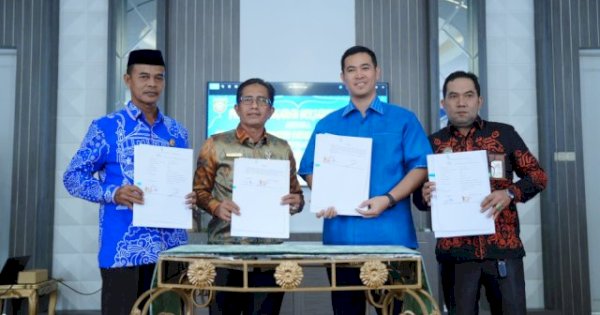 Tepati Janji, Bupati Yusran Hibahkan Tanah untuk Pembangunan Kantor Kemenag Pangkep