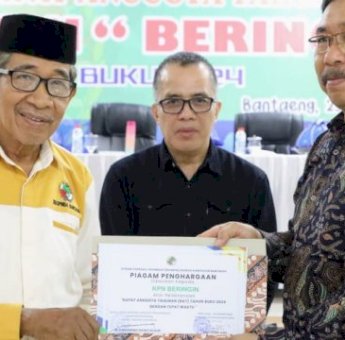Rapat Akhir Tahunan KPN Beringin Bantaeng Diapresiasi Sekda Bantaeng