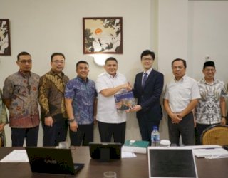 Bahas Transportasi dan Teknologi, Wali Kota Makassar Terpilih Appi Jamu Tim Kyushu University Jepang