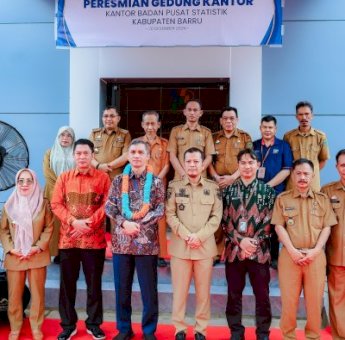 Plh Sekda Harap BPS Jadi Mitra Kuat Pemkab Barru