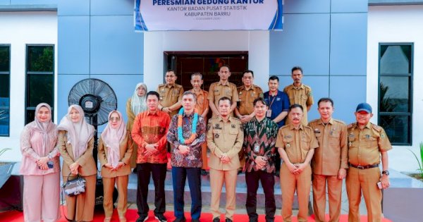 Plh Sekda Harap BPS Jadi Mitra Kuat Pemkab Barru