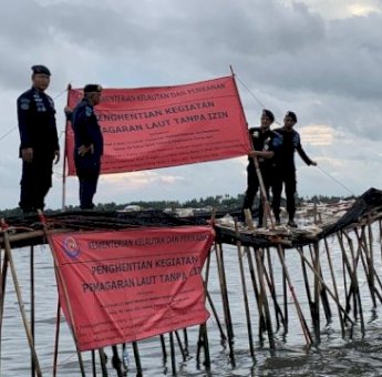 Viral Pagar Laut Misterius di Bekasi, KKP: Sudah Disegel