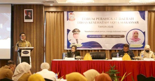 Buka Forum Perangkat Daerah Dinkes, Irwan Adnan: Kesehatan Berkualitas Kunci Sukses Menuju Indonesia Emas 2045