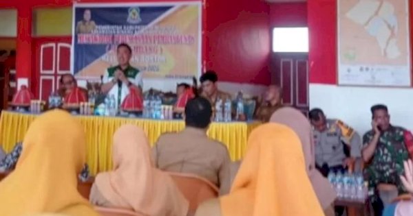 Hadiri Musrenbang, Ketua Komisi II DPRD Jeneponto Imam Taufiq Berkomitmen Kawal Aspirasi Masyarakat
