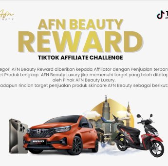 AFN Beauty Luxury Gelar TikTok Affiliate Challenge Berhadiah Ratusan Juta Rupiah