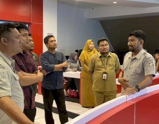 Pemkot Makassar Jadi Contoh, BI Sulsel Kunjungi War Room