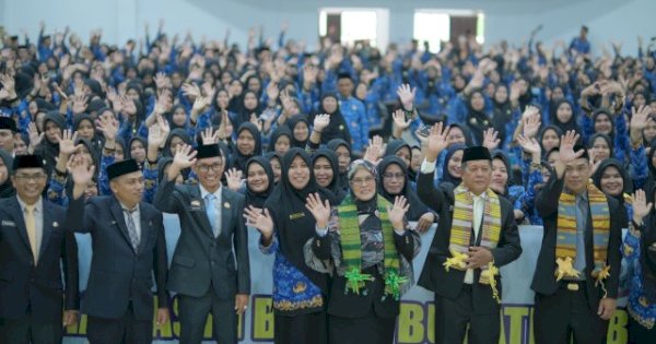 Bupati Soppeng Kaswadi Razak Lantik 952 PPPK: Jalankan Tugas dengan Profesional