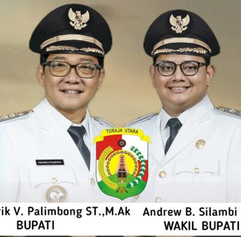 Resmi Dilantik Prabowo, Bupati dan Wakil Bupati Toraja Utara Victor Palimbong-Andrew Mohon Doa-Dukungan Masyarakat Torut