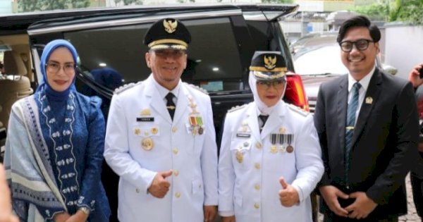 Dilantik Presiden, Ibas-Puspa Resmi Jabat Bupati dan Wabup Lutim