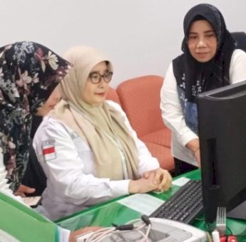 Dinas Kominfo Makassar Lakukan Pendampingan Penerbitan TTE Puskesmas Pampang dan Bara-Baraya