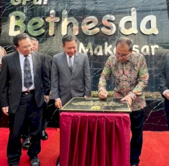 Danny Pomanto Resmikan GPDI Bathesda Makassar Ingatkan Jagai Anakta Lewat Pengenalan Iman