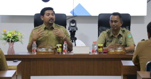 Jelang Akhir Jabatan, Wabup Akbar Silaturahmi dengan Pegawai Pemkab Lutim