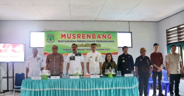 Ahmadi Akil di Musrenbang Kecamatan Mattiro Bulu: Usulan Harus Pertimbangkan Asas Manfaat