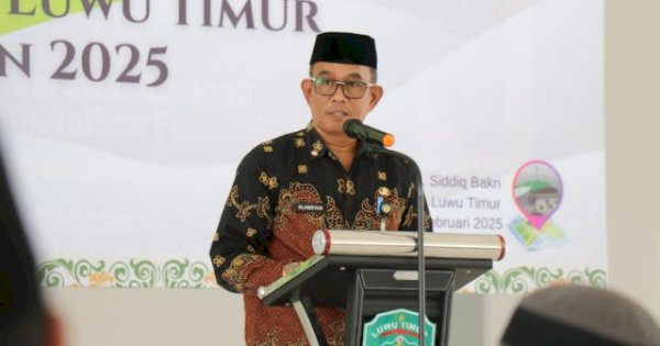 Raker DMI Lutim Resmi Dibuka, Alamsyah : Masjid Harus Berdaya dan Makmur