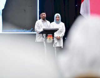 Ditetapkan Sebagai Gubernur dan Wagub Sulsel Terpilih, Andalan Hati Ajak Semua Elemen Majukan Sulsel