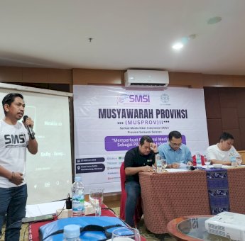 Musprov II SMSI Sulsel: Ilham Husain Terpilih Sebagai Ketua Secara Aklamasi