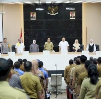 Pimpinan DPRD Makassar Hadiri Rapat Koordinasi Pemkot